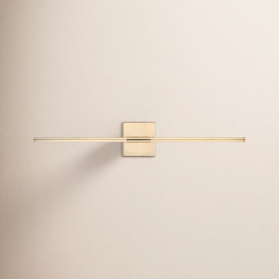 Gallatin Single Light Dimmable LED Armed Sconce