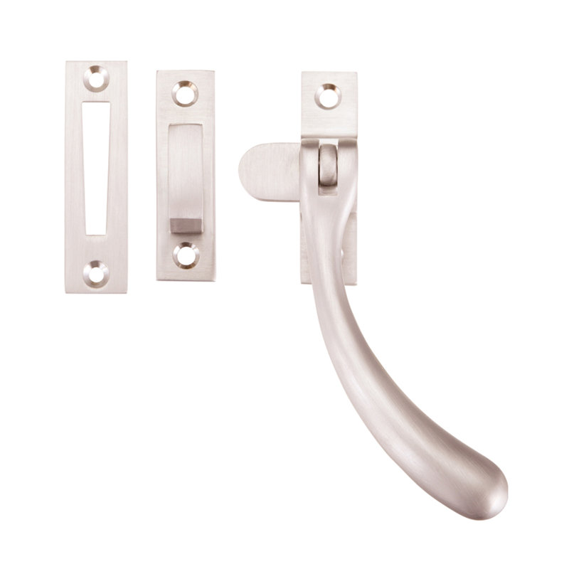 Bulb End Casement Fastener, Brass Nickel