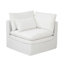 Fauteuil d'appoint d'angle rembourré et modulaire-642595659