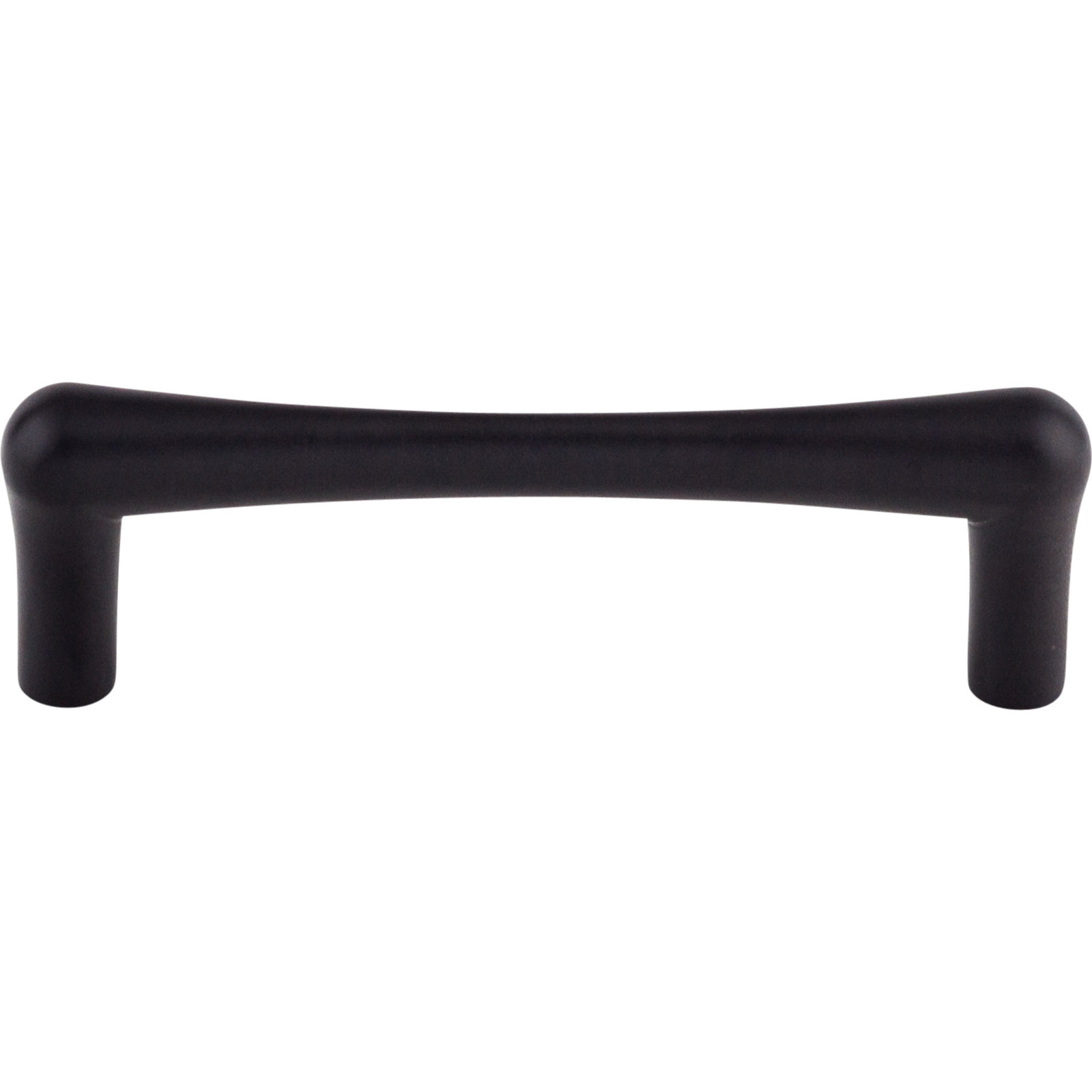 Brookline Bar Cabinet Pull, Flat Black, 3 3/4" Center to Center