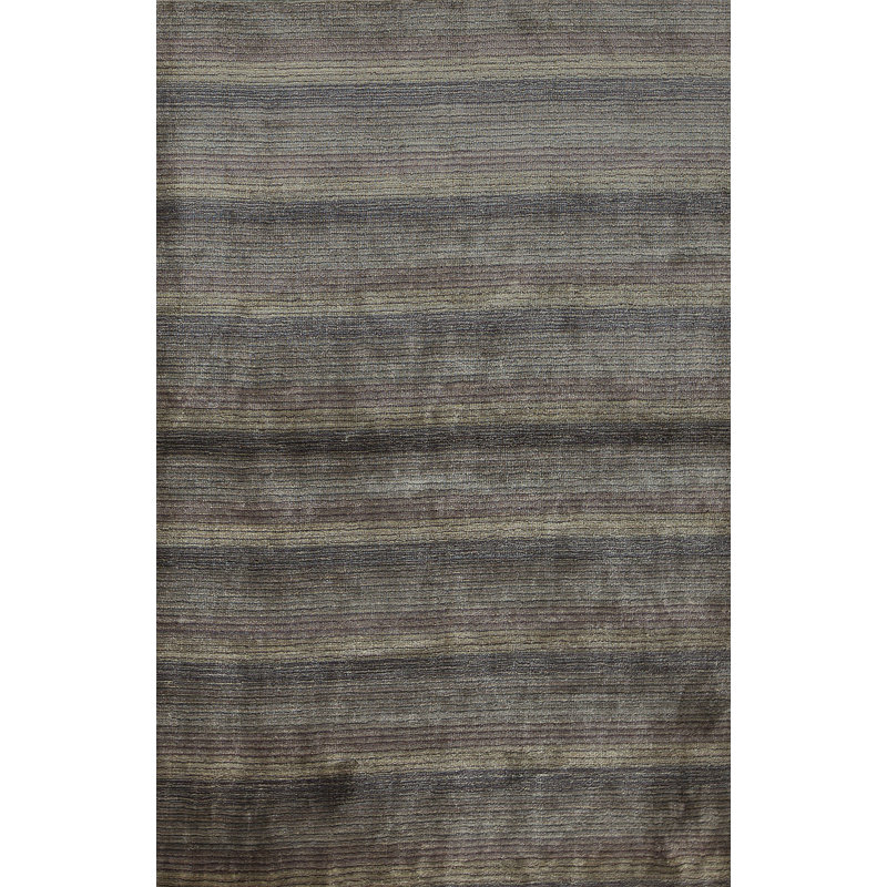 Hand-Knotted High-Quality Brown Area Rug
