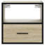 40cm W Metal Bedside Table-2076591231