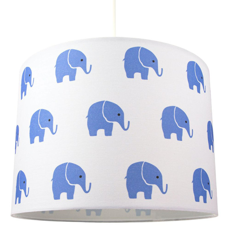18cm H Cotton Drum Lamp Shade ( Screw On )