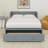 Hynes Murphy Bed, Solid Wood Murphy Bed Frame With USB Port And A Large Drawer-866169541-846412165