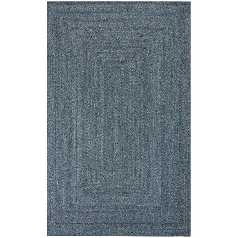Tapis 100% polyester tissé à la main, Rectangle 5 pi x 7 pi 6 po
