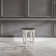 Colburn 4 Piece Console Table Set w/ 3 Stools & Charging Station