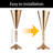 Tabletop Metal Wedding Flower Trumpet Vase-13255600