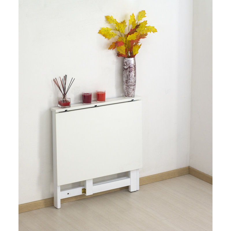 Loralyn 79cm Rectangular Folding Table, White