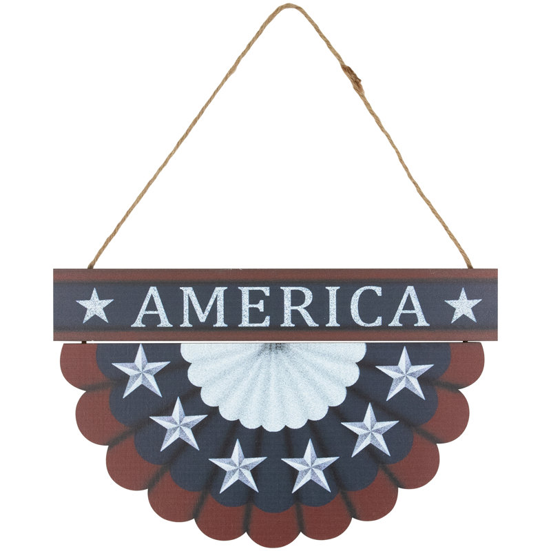 Décoration murale patriotique America Bunting