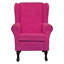 74cm Wide Tufted Wingback Chair-95847410