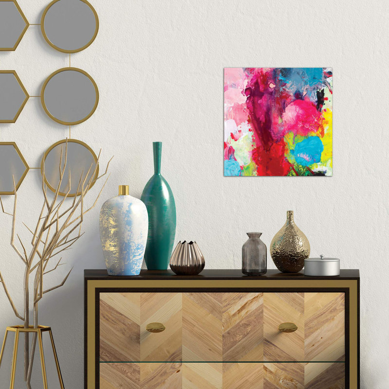Beautiful Accidents XIV - Wrapped Canvas Painting, 66.04 cm H x 66.04 cm W x 3.175 cm D