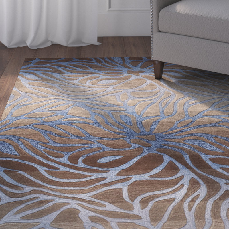Alarick Floral Indoor Rug, Rectangle 5' x 7'6"