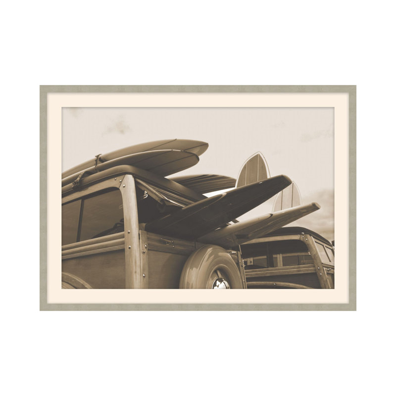 «Classic Surf 1» par Studio L57 Narrative - impression d'un seul cadre photo, H 23 po x l 32 po