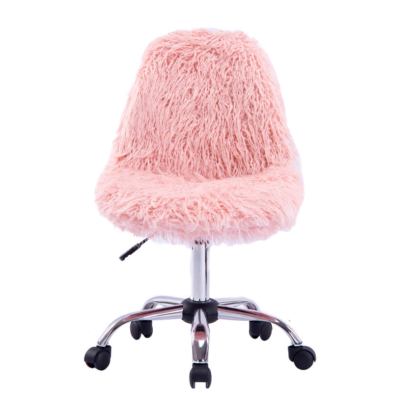 Chaise de bureau Sudhir, Rose