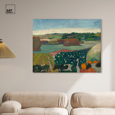 Art Remedy Classic Landscapes Canvas Brittany 1890