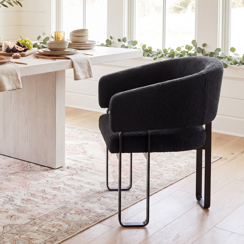Chaise de salle à manger rembourrée Modern