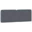 Coussin de tête de lit vidaXL gris foncé 137 cm vidaXL-2102021372-2102021375