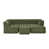 Chenille verte