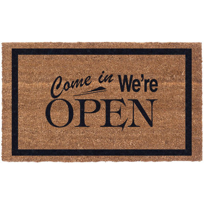 Non-Slip No Pattern Doormat