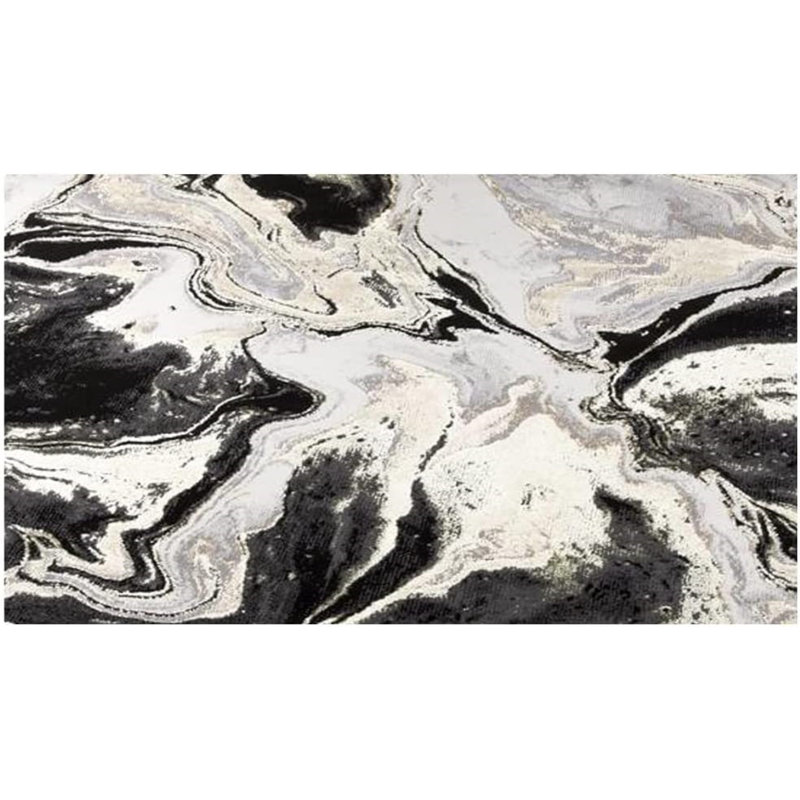 Alexaray Abstract Area Rug, Rectangle 60 x 110cm