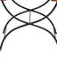 Trenton Tray Top Cross Legs End Table