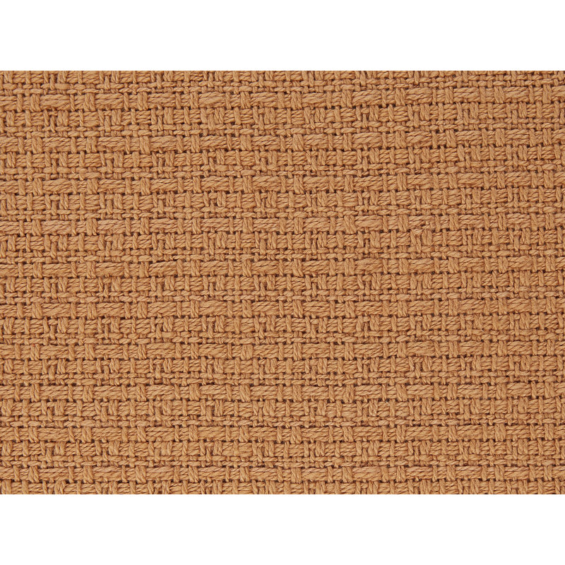 YERBENT Cotton No Pattern Bedspread, Brown