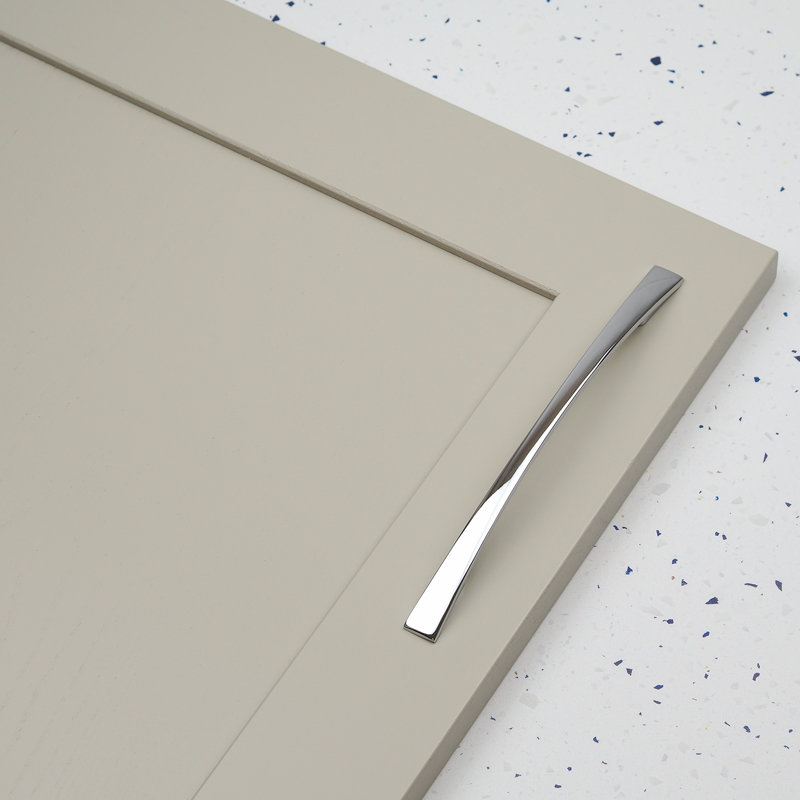 160mm Polished Chrome Bow Handle, 160mm