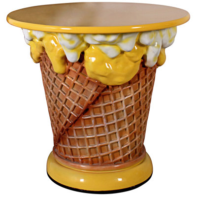 Table sculpturale Ice Cream Parlor