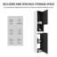 Armoire de salle de bain murale Avonmere