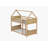 Sturdy and Versatile Twin Over Twin Bunk Bed with Safety Features and Space Optimization-156137749