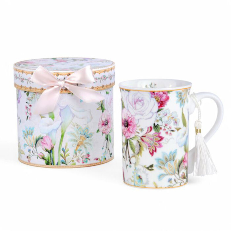 Tasse droite Dream Garden (320cc) dans une boîte cadeau