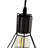 Asiel 65'' Dimmable Black Industrial Tree Floor Lamp with 3 Bulbs Included