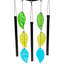 Cime de jardin d'extérieur coccinelle Dreamcatcher - 27,5 po