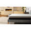 Matelas simple TG en mousse à mémoire de forme 14 po - avec cuivre. Housse de couchage Cool Sleeping. . Couche de confort 4 po, ressorts ensachés doux de 6 po et support de bord 2 po. Base haute. + Ressort. Noir et gris. P 80 po-1545831496