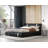 Blountsville Upholstered Profile Sleigh Bed with Wooden Slats Headboard Included-287664594-287664604