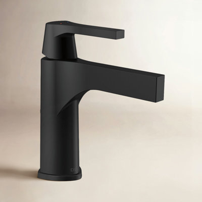 Zura Single-Hole Bathroom Faucet with Drain
