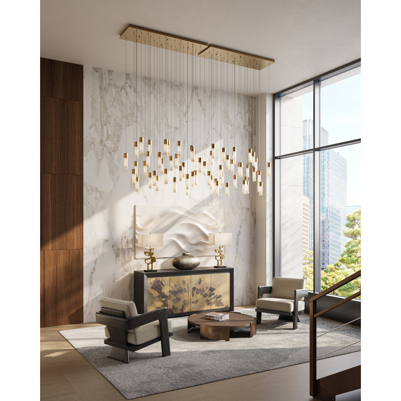 Cannula Pendant, 21.5" H x 48" W x 12" D, 2250 Lumens
