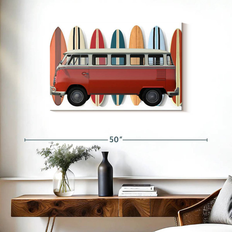 Mehar Surfer Van, 24" H x 36" W
