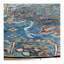Tapis bleu / bleu clair Wooten-20658296