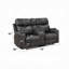 Causeuse en microfibre Hirah