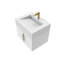 Ensemble de meuble-lavabo mural moderne flottant 24 po Nile-93465207-93465210-93465212