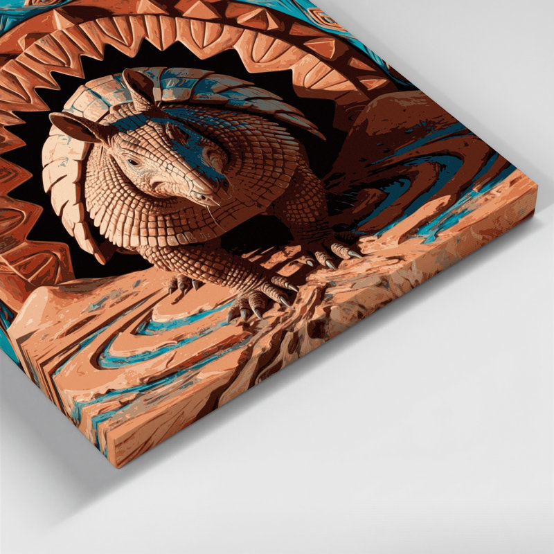 Art mural sur toile 4 "Southwestern Animals", H 20 po x l 24 po