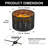 12.7''(W) X 10''(H) Metal Drum Light Shade
