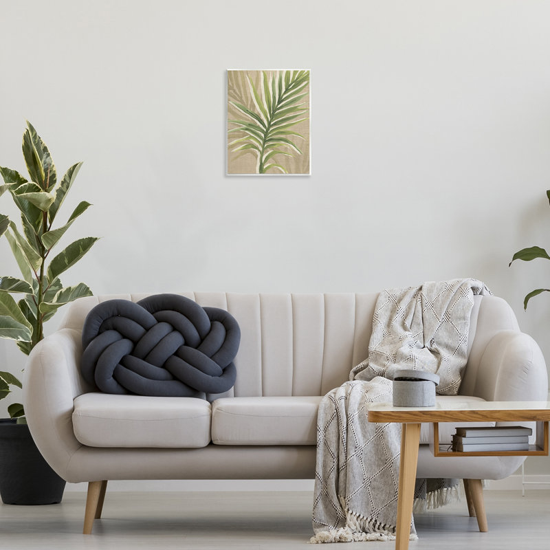 Rustic Palm Plant Wall Plaque, design by June Erica Vess