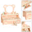 Coiffeuse avec miroir et tiroir de rangement Kids Beauty