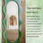 Green Wavy Dressing Mirror, Irregular Floor Mirror, High-End Entryway Full-Length Mirror-128942662