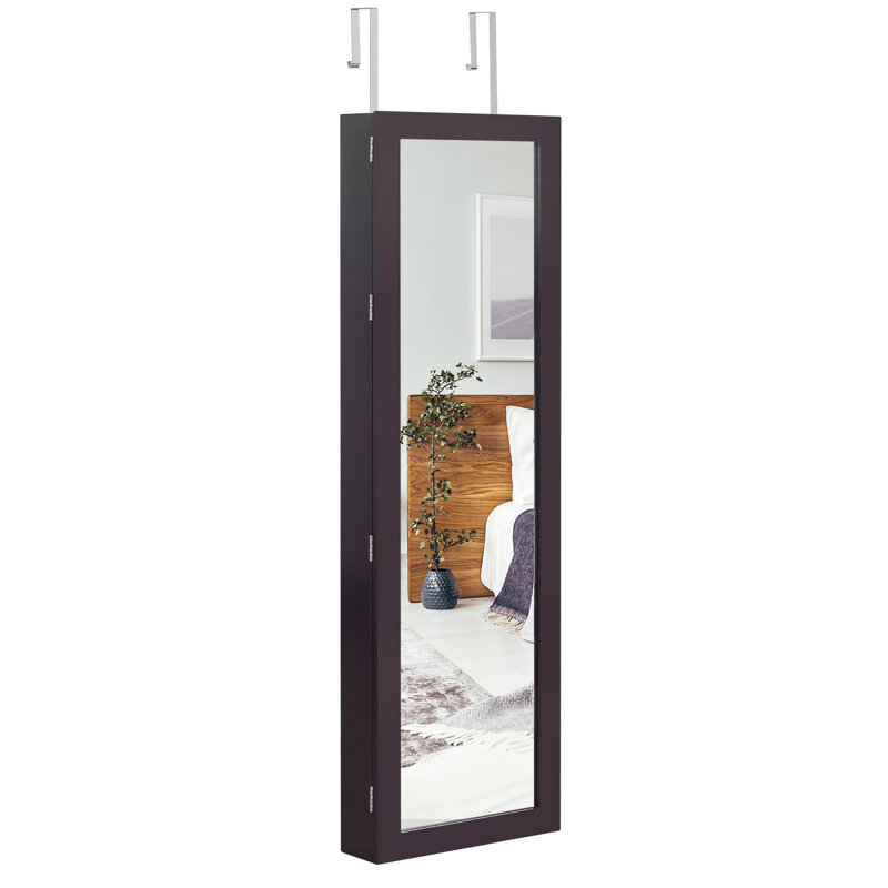 Accessoire armoire à miroir murale à 6 niveaux entièrement en miroir