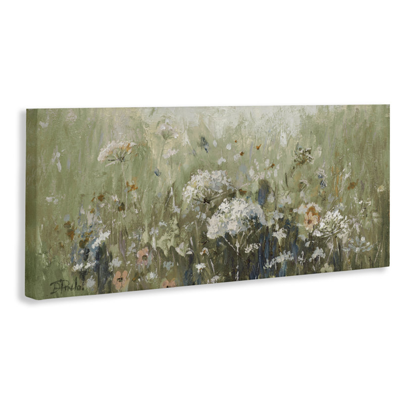Toile «Mistful Summer Meadow», conception par Patricia Pinto, 20 x 48
