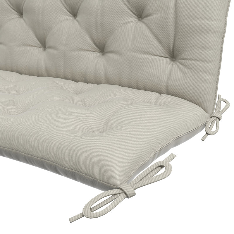 Coussin de dossier / siège d'extérieur, Gris