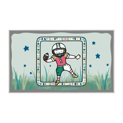 Tapis de football pour enfants Zoomie